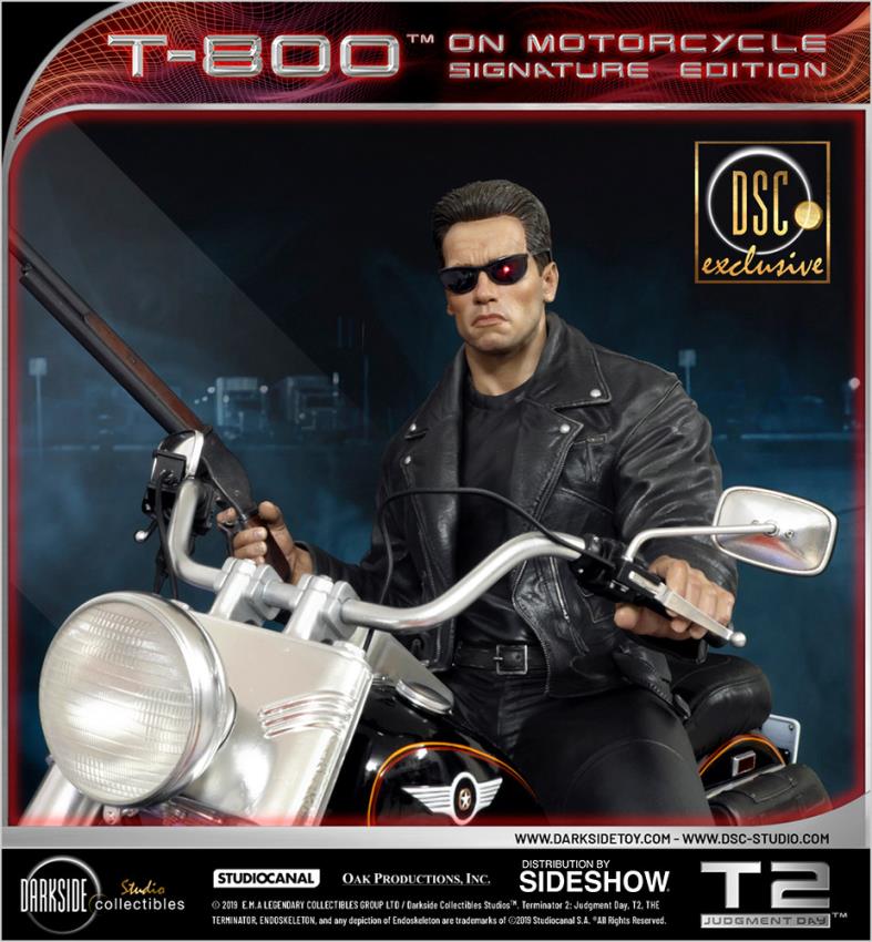 T-800 on Motorcycle (DarkSide Collectibles Studio)