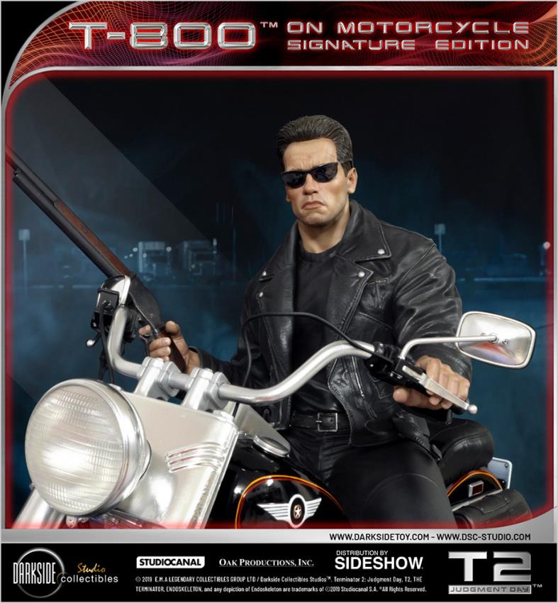 T-800 on Motorcycle (DarkSide Collectibles Studio)