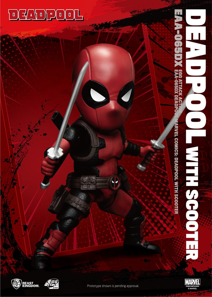 Egg Attack Action - Marvel Comic's Deadpool