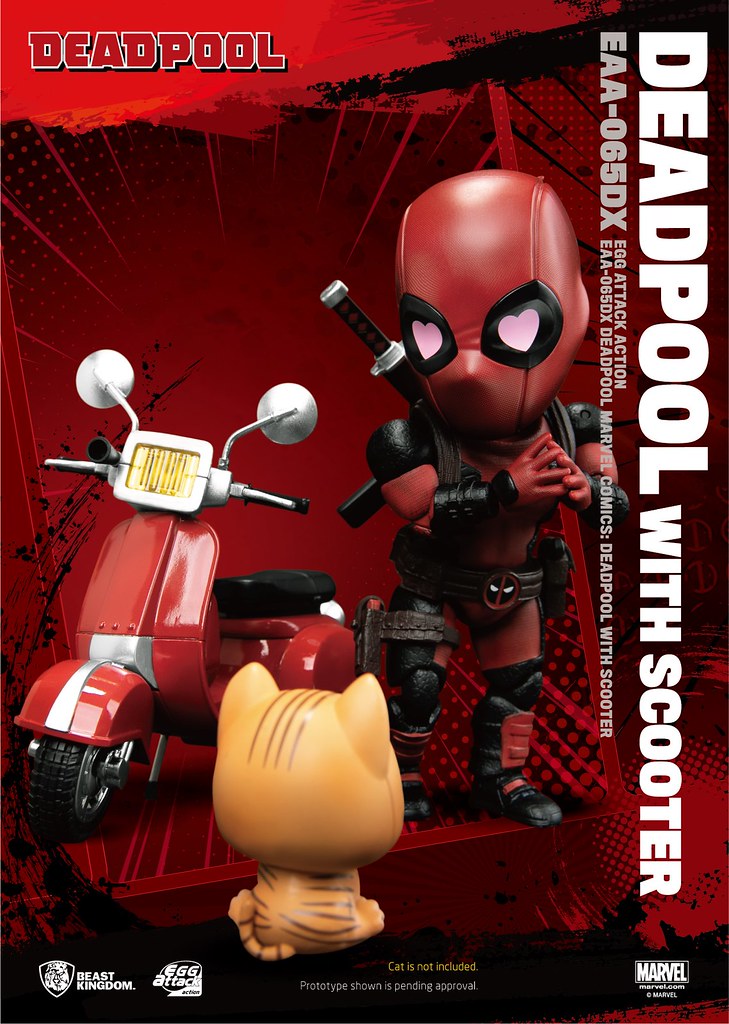 Egg Attack Action - Marvel Comic's Deadpool
