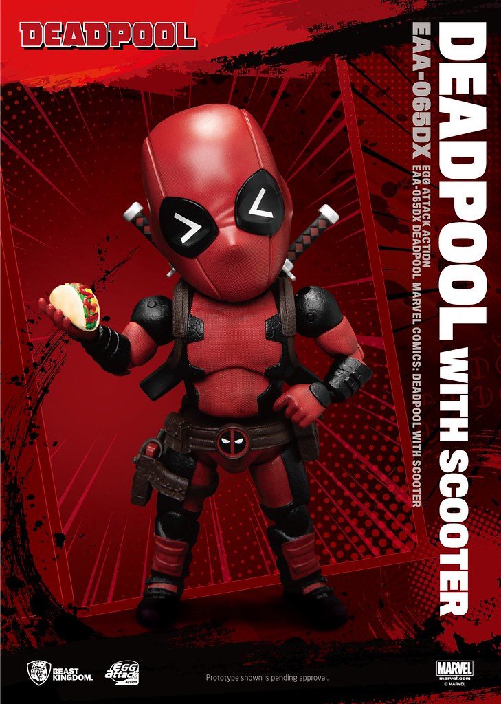 Egg Attack Action - Marvel Comic's Deadpool
