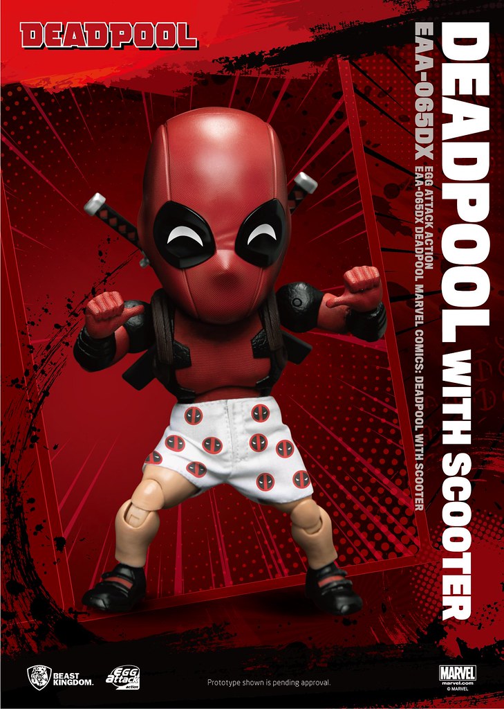 Egg Attack Action - Marvel Comic's Deadpool