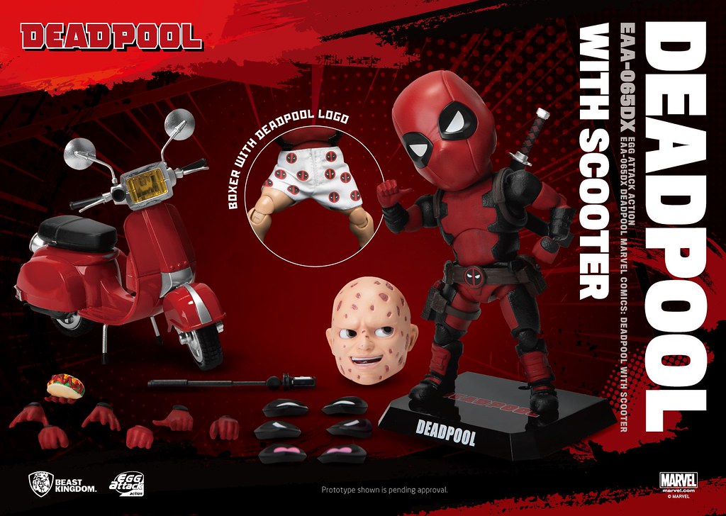 Egg Attack Action - Marvel Comic's Deadpool