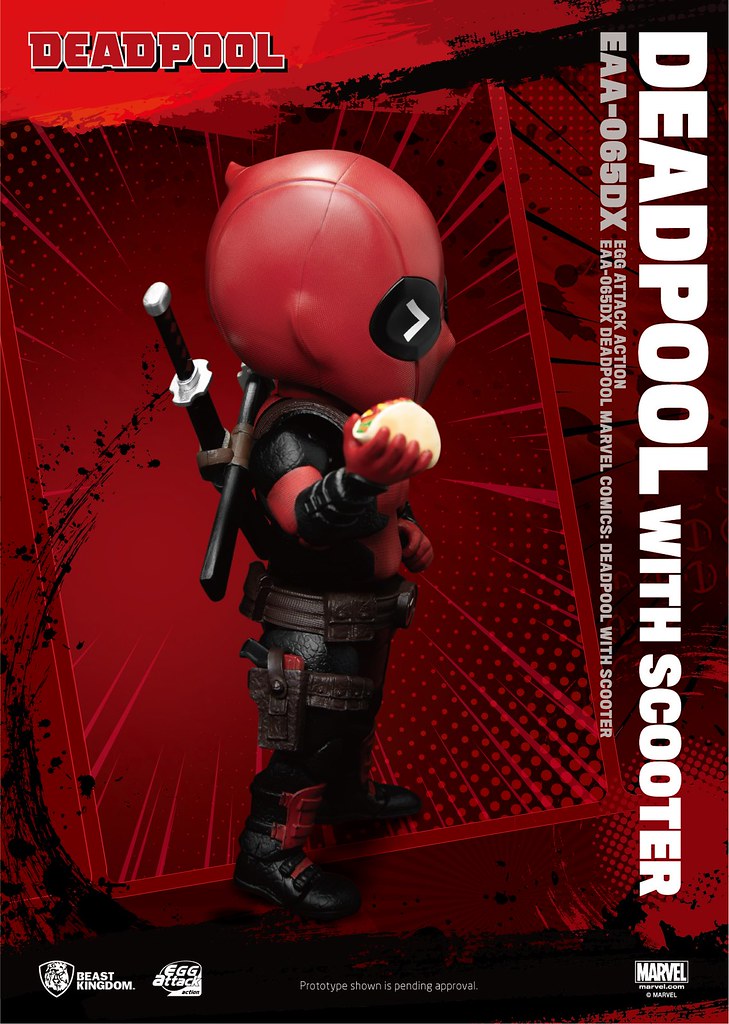 Egg Attack Action - Marvel Comic's Deadpool