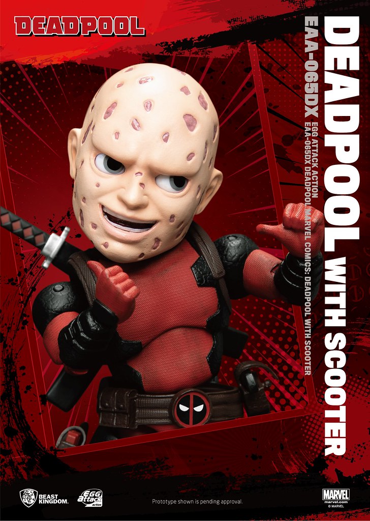 Egg Attack Action - Marvel Comic's Deadpool