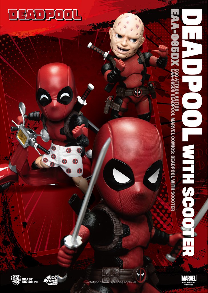 Egg Attack Action - Marvel Comic's Deadpool