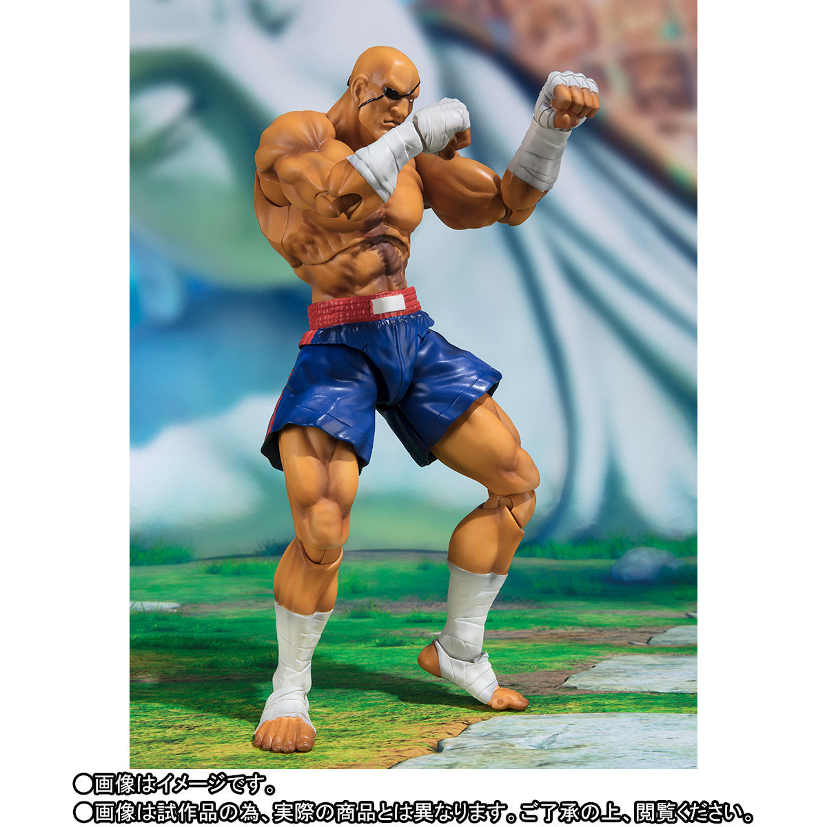 Street Fighter V - S.H. Figuarts Sagat (Bandai Spirits)