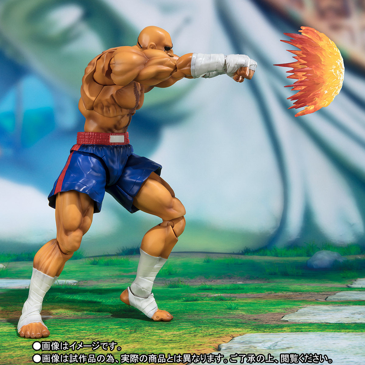 Street Fighter V - S.H. Figuarts Sagat (Bandai Spirits)