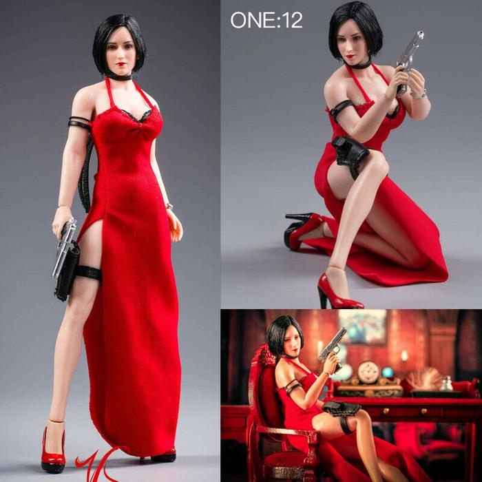 YMTOYS + VSTOYS YMT028 1/12 Female Assassin Ai Er Female Head Costume Accessories Bag (without body)