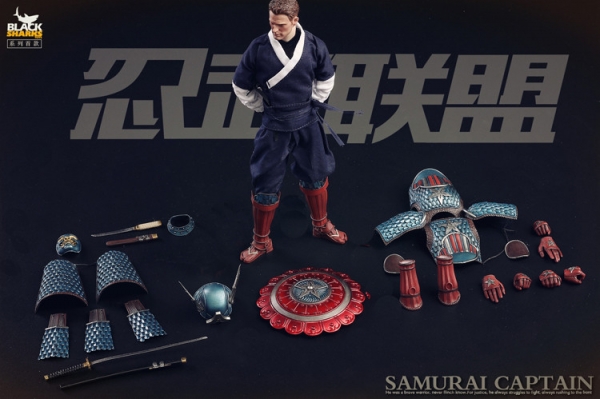 Black Sharks BL-01 Samurai Captain 1/9 Figure