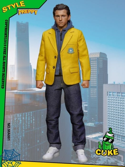 MTOYS NO.MA-001 Spider-Man Homecoming School Style Clothes Set