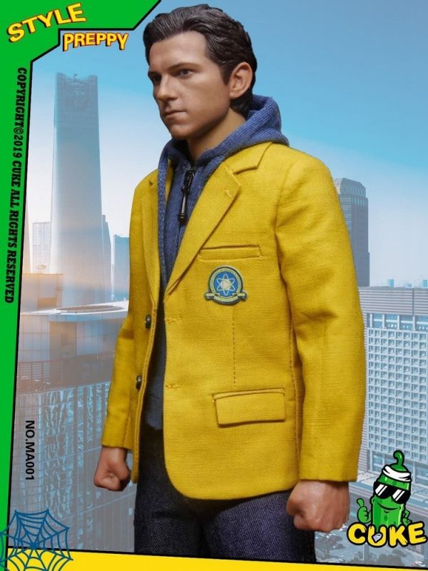MTOYS NO.MA-001 Spider-Man Homecoming School Style Clothes Set