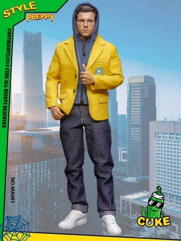 MTOYS NO.MA-001 Spider-Man Homecoming School Style Clothes Set