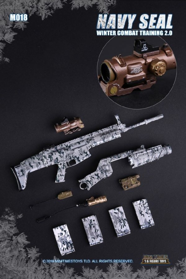 MT-M018 1/6 2.0 Navy Seal Winter Combat Training 2.0 (MINI TIMES)