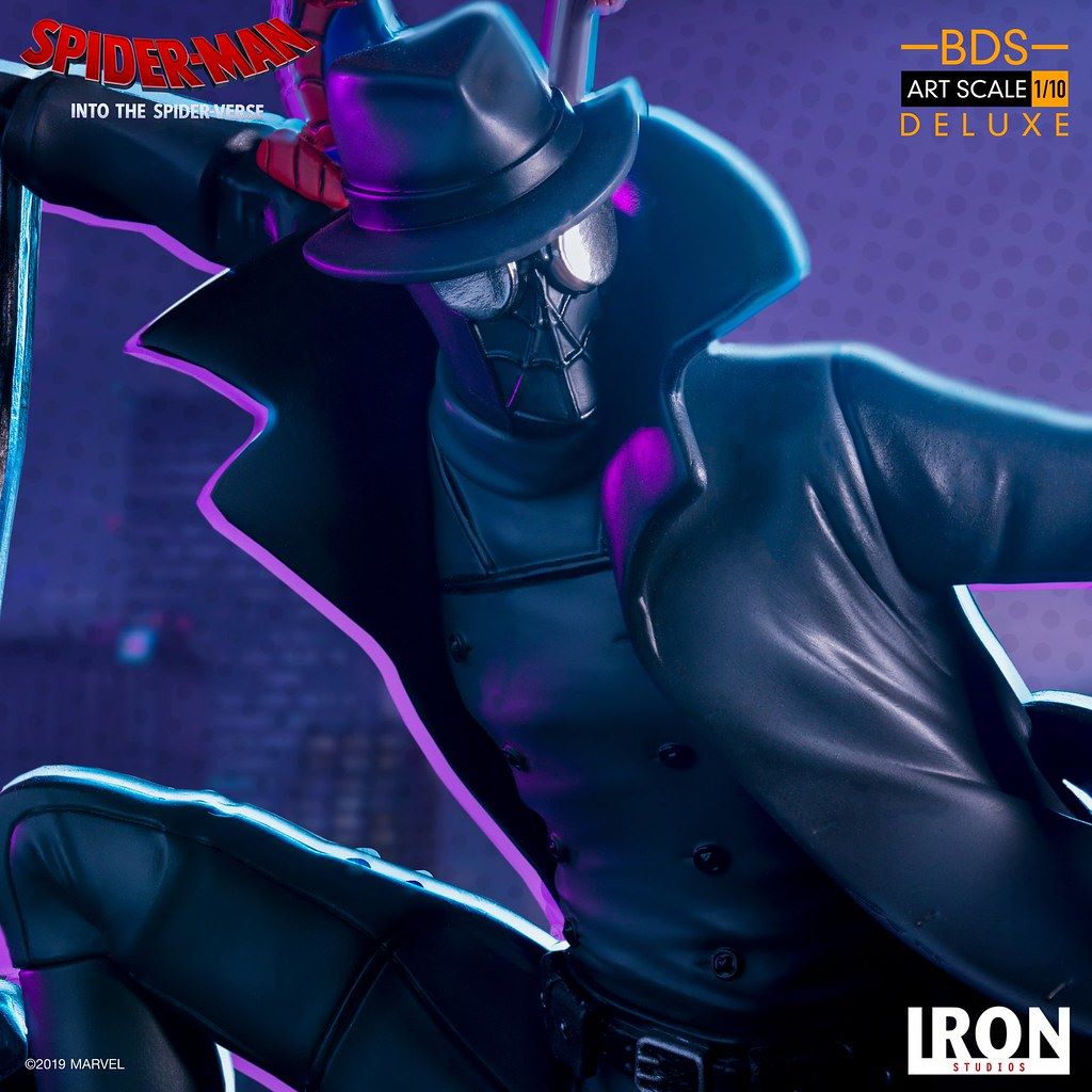 Spider-Man Noir & Spider-Ham BDS Art Scale 1/10 (Spider-Man: Into the Spider-Verse) Iron Studios