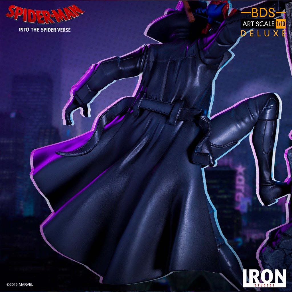 Spider-Man Noir & Spider-Ham BDS Art Scale 1/10 (Spider-Man: Into the Spider-Verse) Iron Studios