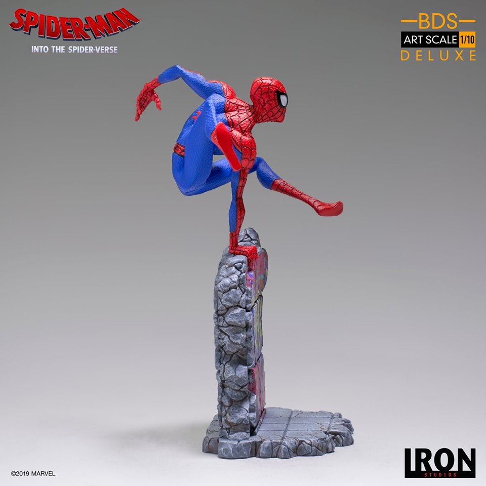 BDS Art Scale 1/10 Spider-Man: Into the Spider-Verse - Peter B. Parker (Iron Studios)