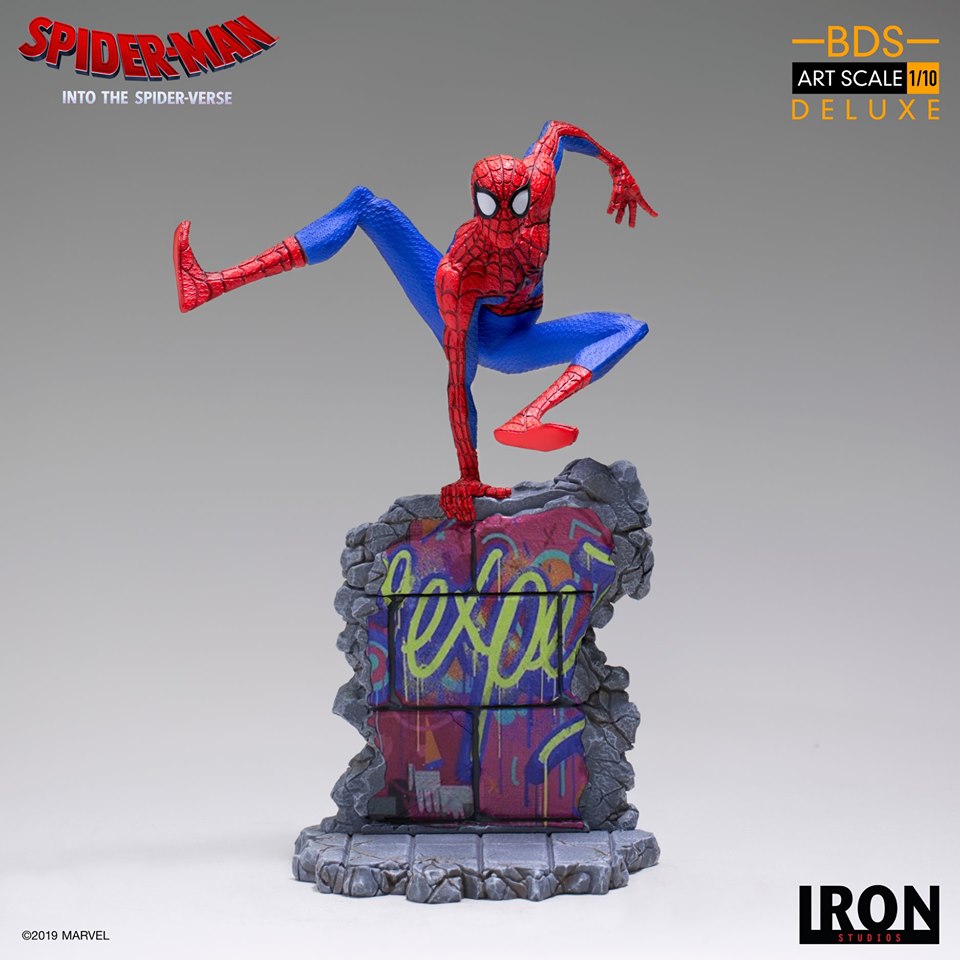 BDS Art Scale 1/10 Spider-Man: Into the Spider-Verse - Peter B. Parker (Iron Studios)