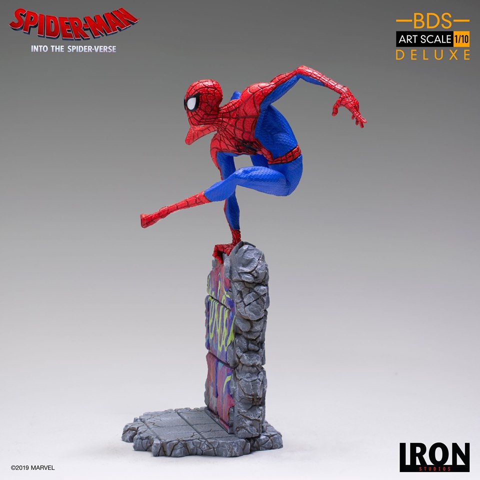 BDS Art Scale 1/10 Spider-Man: Into the Spider-Verse - Peter B. Parker (Iron Studios)
