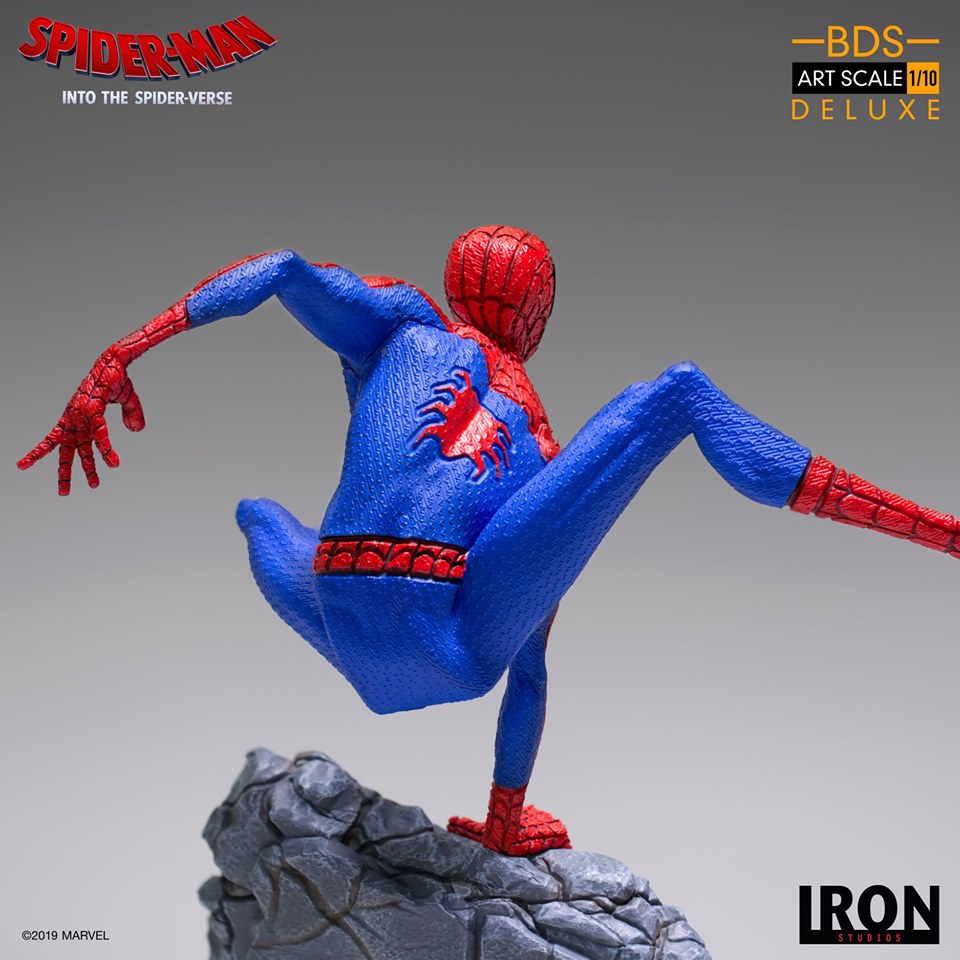 BDS Art Scale 1/10 Spider-Man: Into the Spider-Verse - Peter B. Parker (Iron Studios)