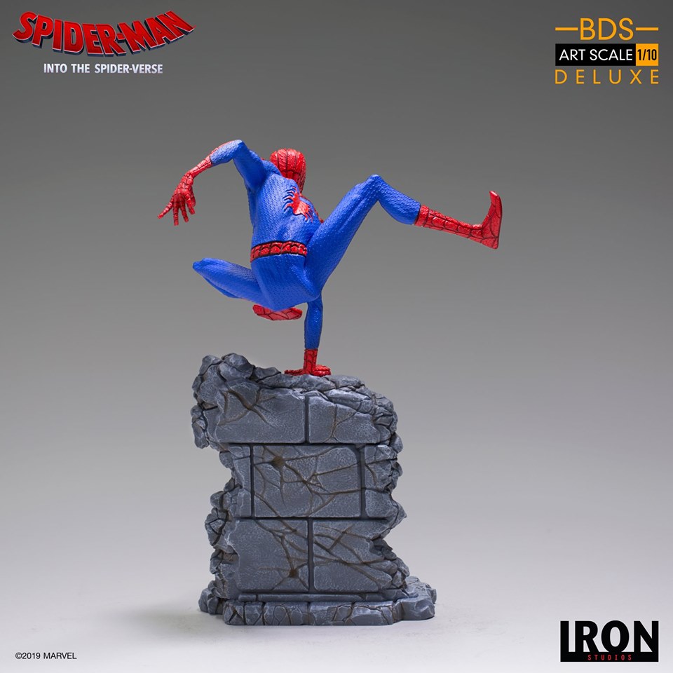 BDS Art Scale 1/10 Spider-Man: Into the Spider-Verse - Peter B. Parker (Iron Studios)