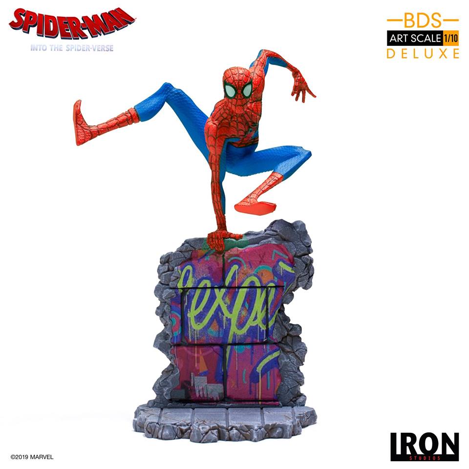 BDS Art Scale 1/10 Spider-Man: Into the Spider-Verse - Peter B. Parker (Iron Studios)