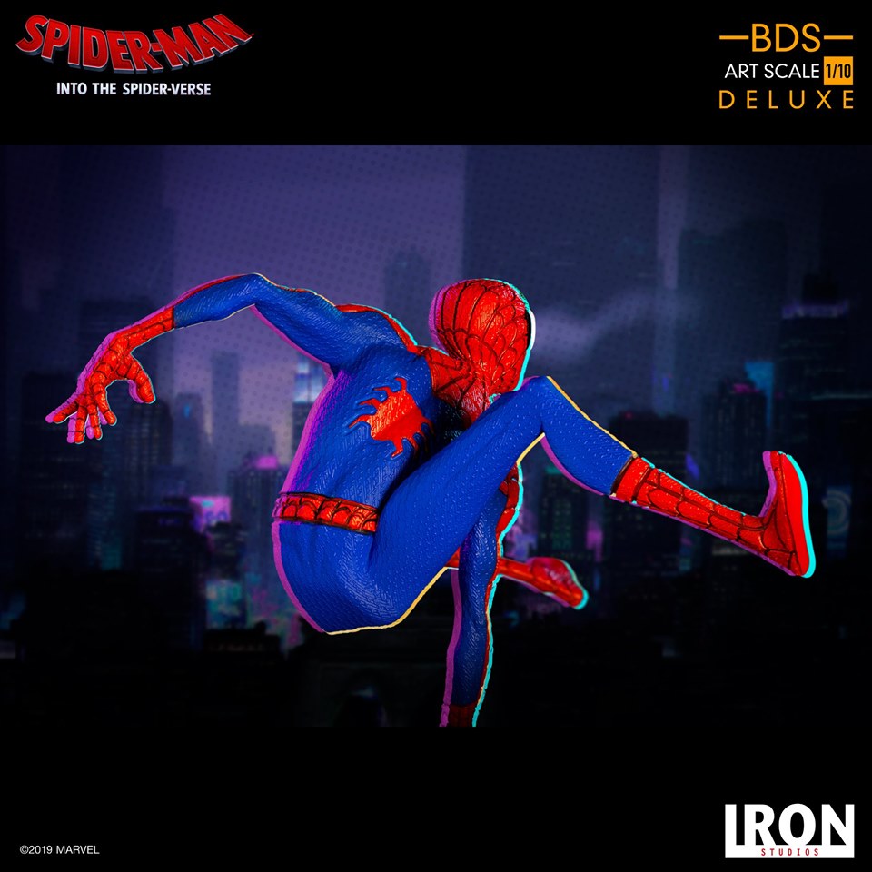 BDS Art Scale 1/10 Spider-Man: Into the Spider-Verse - Peter B. Parker (Iron Studios)