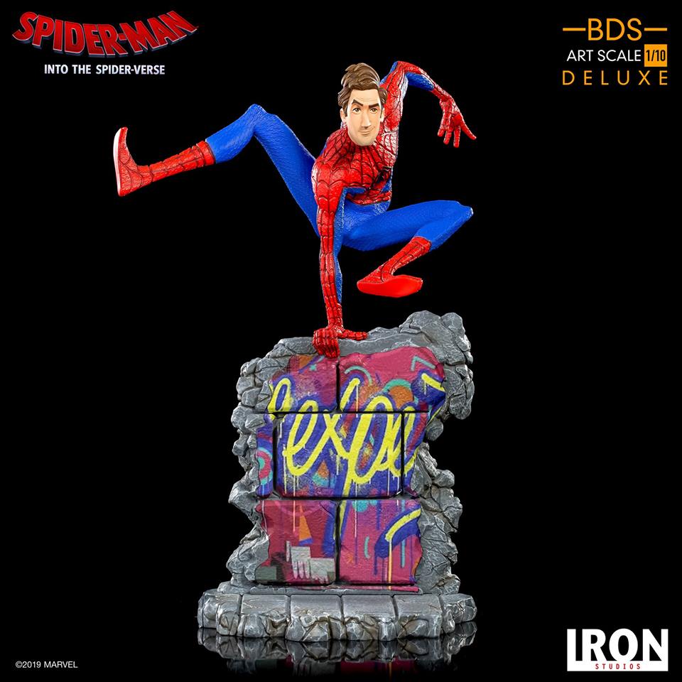 BDS Art Scale 1/10 Spider-Man: Into the Spider-Verse - Peter B. Parker (Iron Studios)