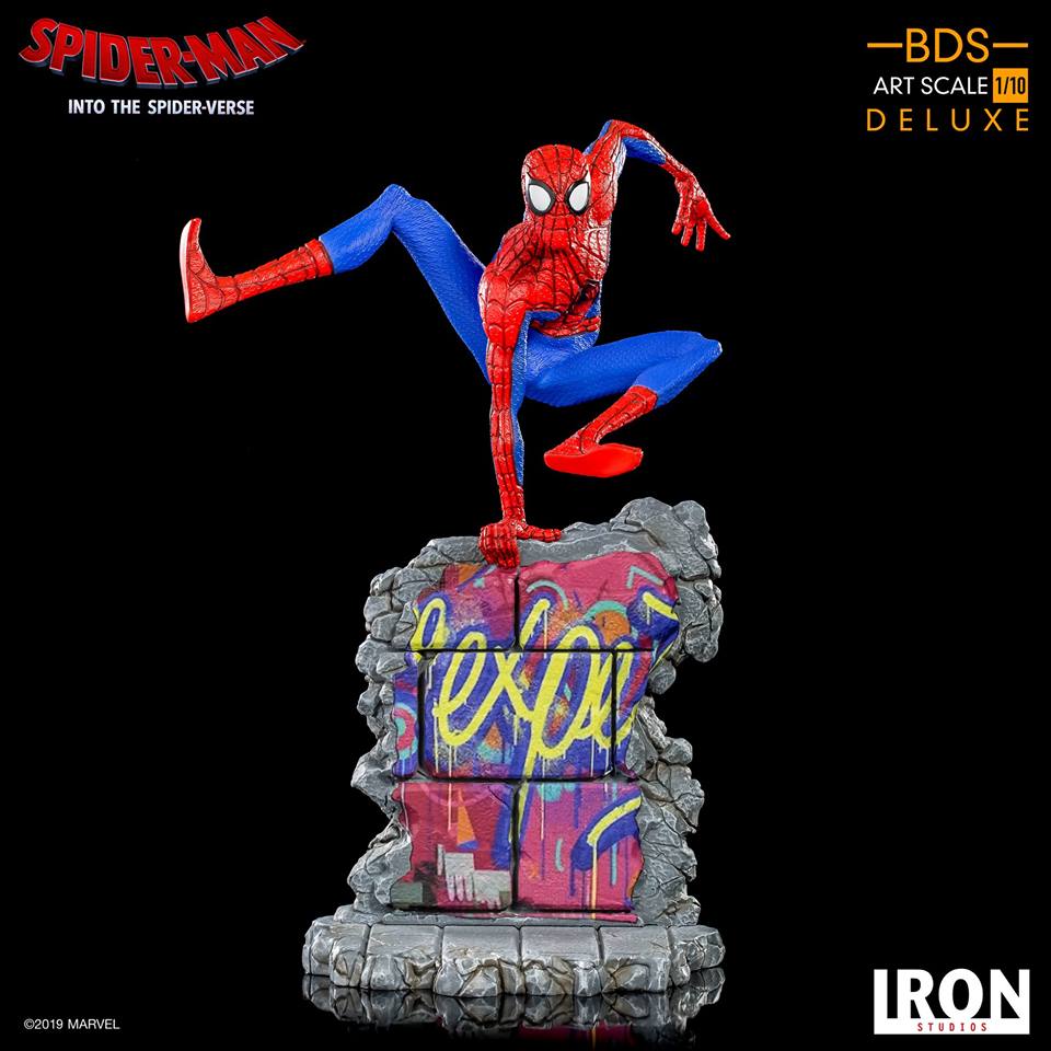 BDS Art Scale 1/10 Spider-Man: Into the Spider-Verse - Peter B. Parker (Iron Studios)
