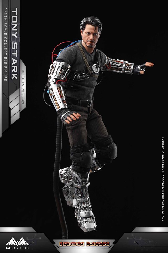 Tony Stark Mech Test Version (Iron Man) M-STUDIOS