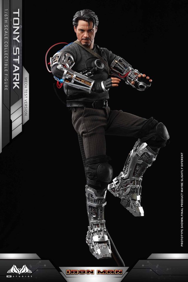 Tony Stark Mech Test Version (Iron Man) M-STUDIOS