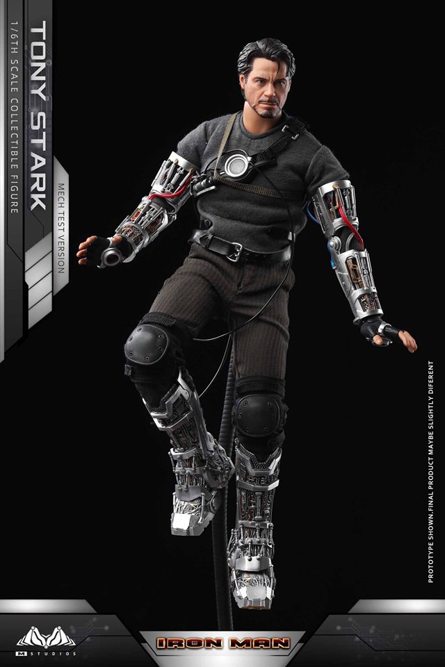 Tony Stark Mech Test Version (Iron Man) M-STUDIOS