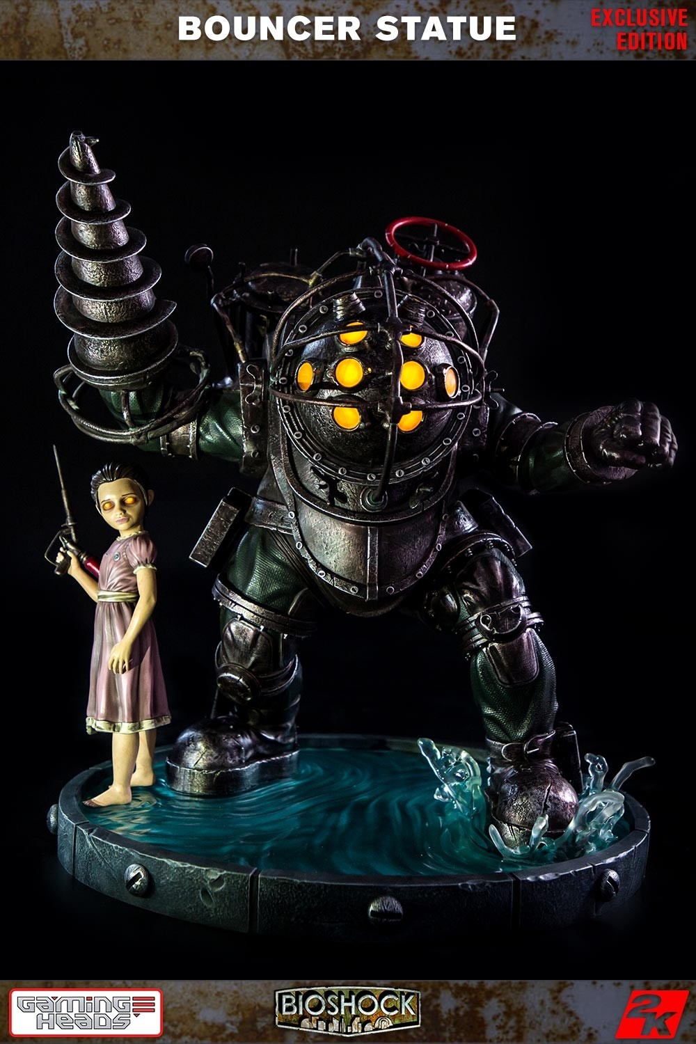 BioShock: Big Daddy - Bouncer 1/4 (Gaming Heads) Exclusive Edition