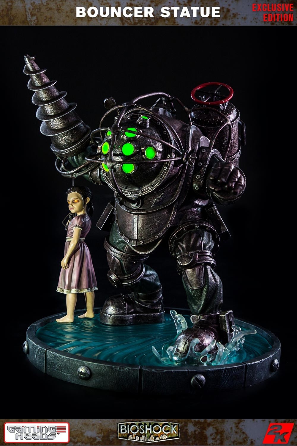 BioShock: Big Daddy - Bouncer 1/4 (Gaming Heads) Exclusive Edition