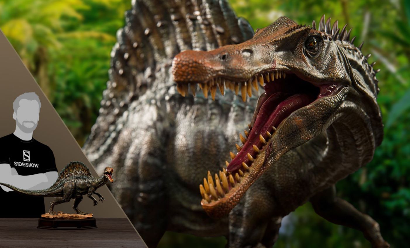 Spinosaurus Statue by Damtoys