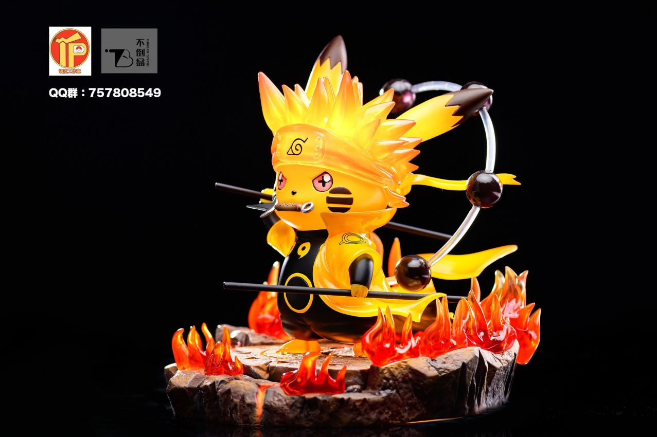 TP Studio Naruto Shippuden x Pokemon COS Series Pikachu x Six Path Naruto