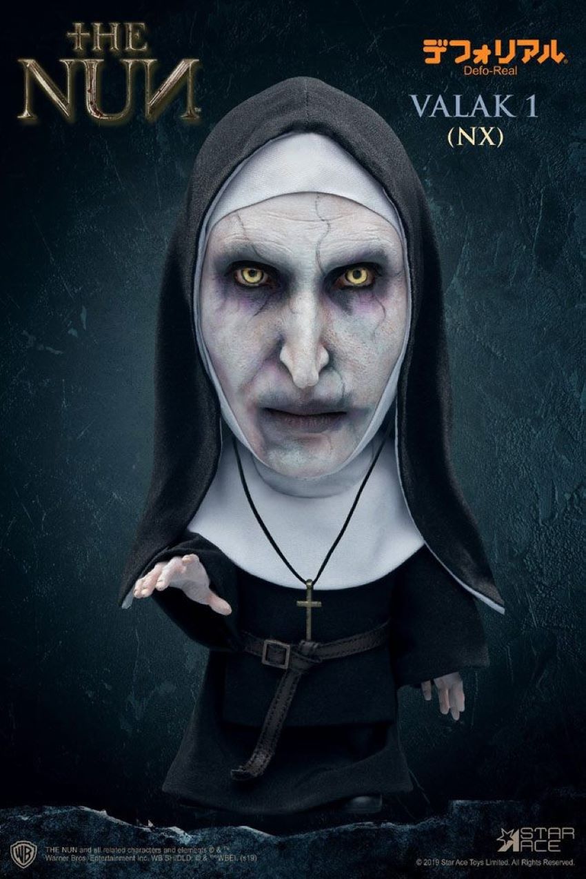 THE NUN DEFO-REAL SERIES SOFT VINYL FIGURE VALAK 15 CM (Star Ace)