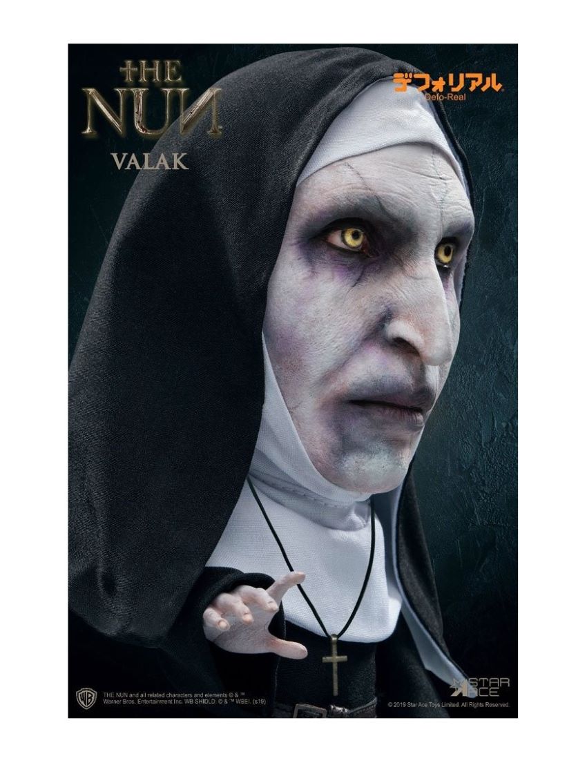 THE NUN DEFO-REAL SERIES SOFT VINYL FIGURE VALAK 15 CM (Star Ace)