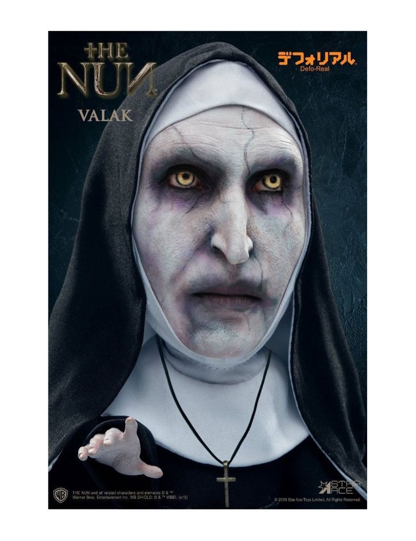 THE NUN DEFO-REAL SERIES SOFT VINYL FIGURE VALAK 15 CM (Star Ace)