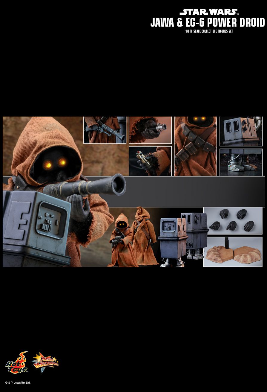 JAWA & EG-6 POWER DROID (STAR WARS: EPISODE IV A NEW HOPE)