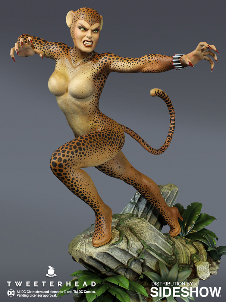Super Powers Cheetah Maquette by Tweeterhead (Super Powers Collection)
