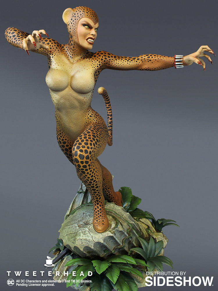Super Powers Cheetah Maquette by Tweeterhead (Super Powers Collection)