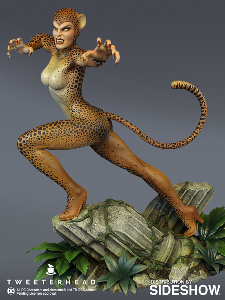 Super Powers Cheetah Maquette by Tweeterhead (Super Powers Collection)