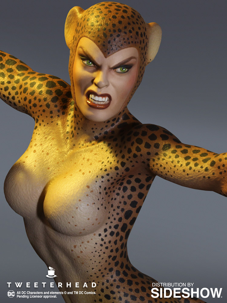 Super Powers Cheetah Maquette by Tweeterhead (Super Powers Collection)