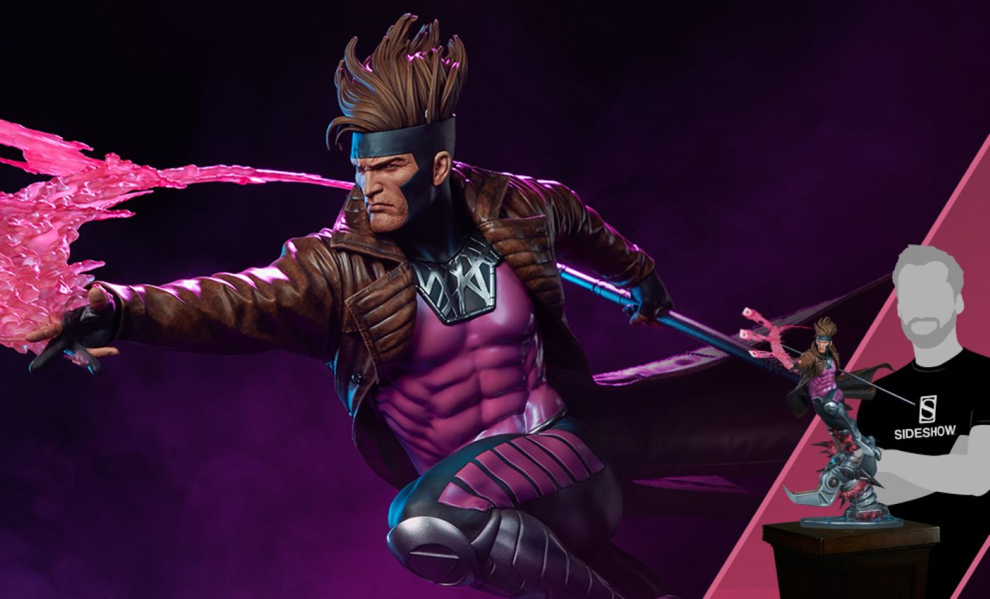 Gambit (Maquette by Sideshow Collectibles)