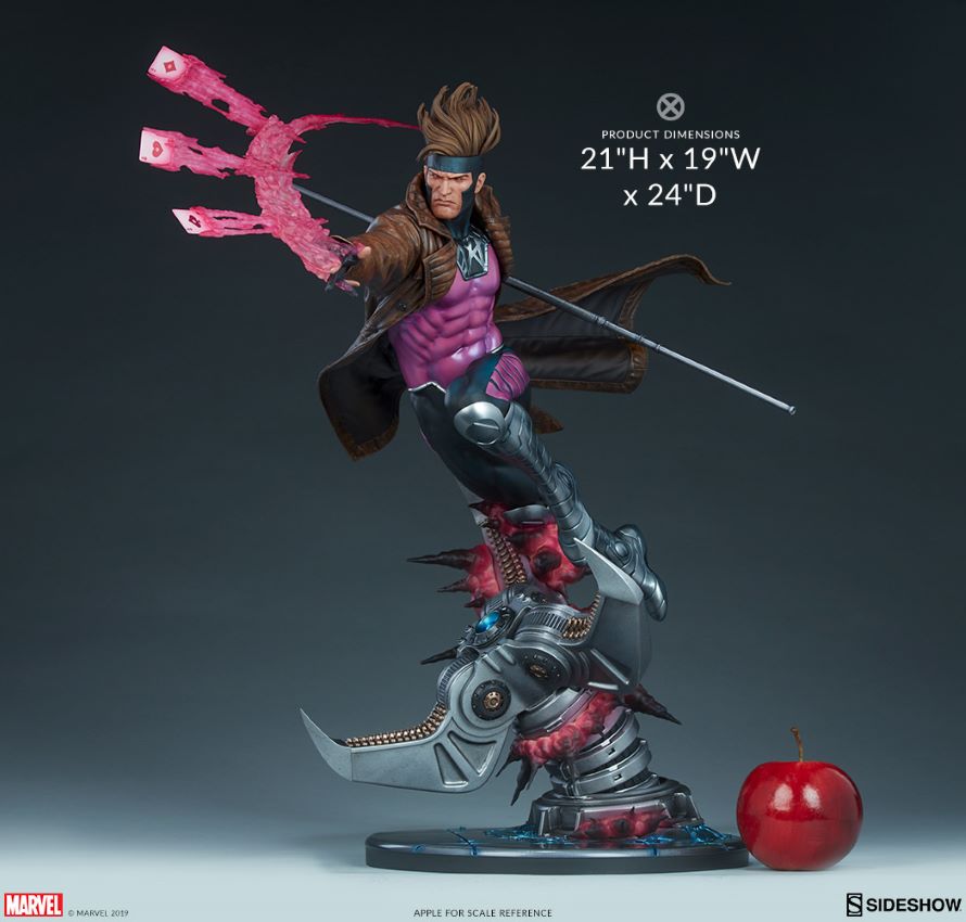 Gambit (Maquette by Sideshow Collectibles)