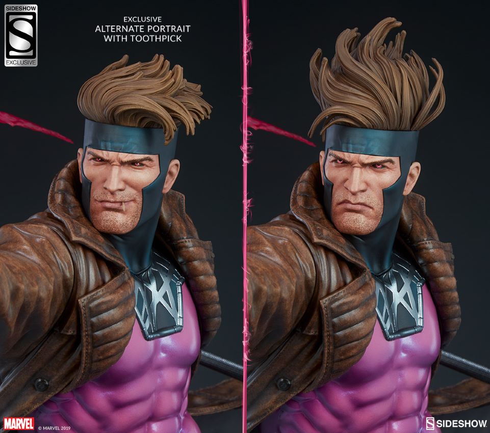 Gambit (Maquette by Sideshow Collectibles)