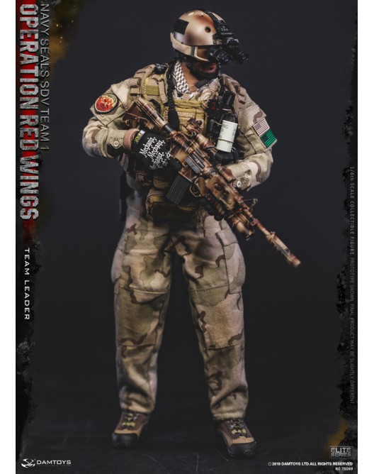 DAMTOYS 1/6 Operation Red Wings -NAVY SEALS SDV TEAM 1 - Team Leader