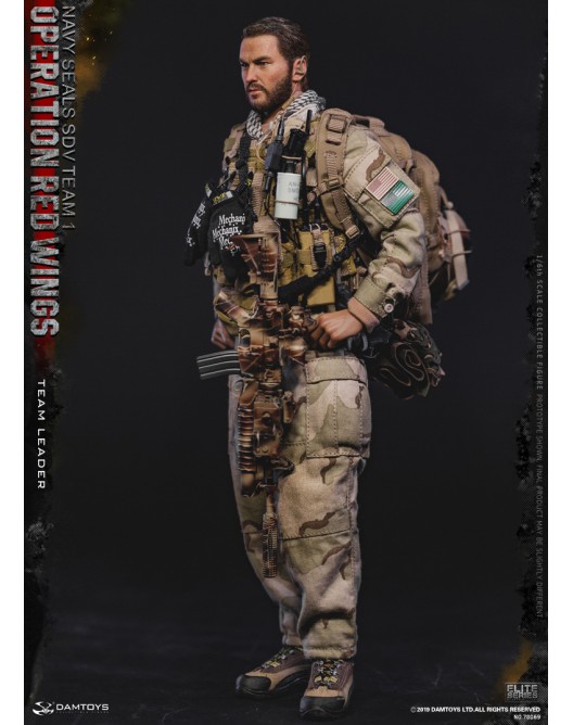 DAMTOYS 1/6 Operation Red Wings -NAVY SEALS SDV TEAM 1 - Team Leader