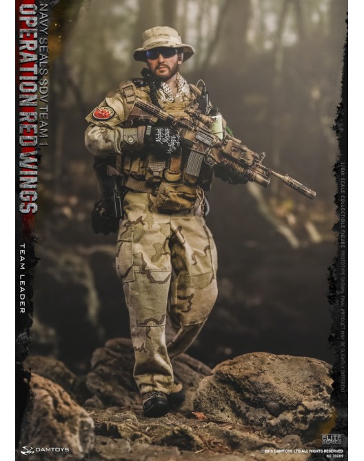 DAMTOYS 1/6 Operation Red Wings -NAVY SEALS SDV TEAM 1 - Team Leader